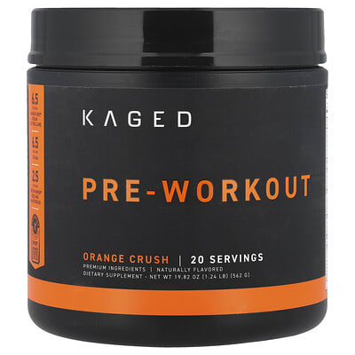 Kaged, Pre-Workout, Orange Flavor, 1.24 lbs (562 g)