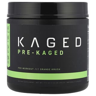 Kaged, PRE-KAGED, Pre-Workout, Orange Krush, 1.22 lb (552 g)