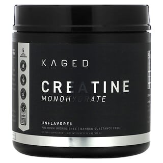 Kaged, Monohidrato de creatina, Sin sabor, 510 g (1,12 lb)