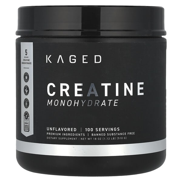 Creatine Monohydrate, Unflavored, 1.12 lb (510 g)