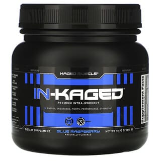 Kaged Muscle, IN-KAGED, Premium Intra-Treino, Framboesa Azul, 310 g (10,93 oz)