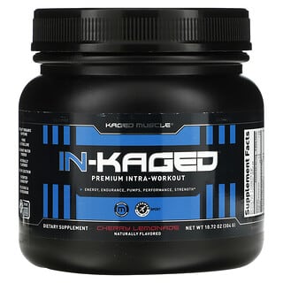 Kaged Muscle, IN-KAGED, Intra-entrenamiento prémium, Limonada de cereza, 304 g (10,72 oz)