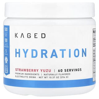 Kaged, Hydra-Charge, юдзу со вкусом клубники, 288 г (10,16 унции)