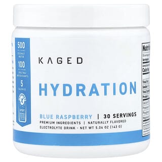Kaged, Hydration, Blue Raspberry, 5.04 oz (143 g)