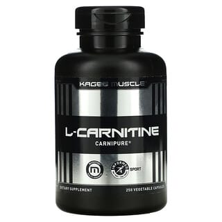 Kaged Muscle, L-carnitina, 250 cápsulas vegetales