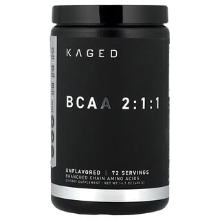 Kaged, BCAA 2:1:1, Sans arôme, 403,2 g