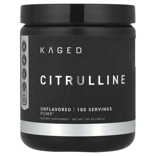 Citrulline, Unflavored, 7.05 oz (200 g)