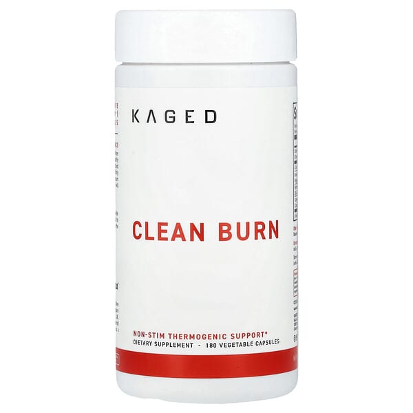Clean Burn, 180 Vegetable Capsules