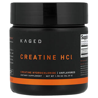 Kaged, Clorhidrato de creatina, Sin sabor, 56,25 g (1,98 oz)