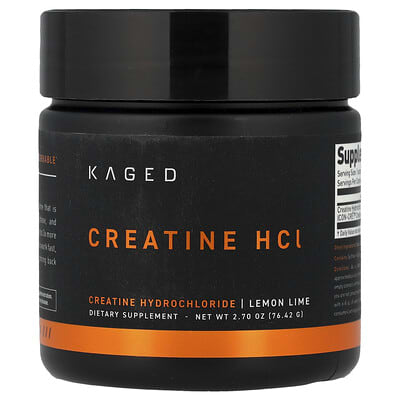 Kaged, Creatine HCl, Lemon-Lime, 2.7 oz (76.42 g)