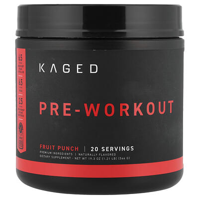 Kaged, Pre-Workout, Fruity Blend, 1.21 lb (546 g)