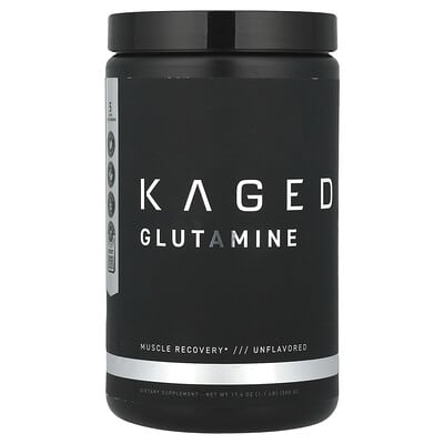 Kaged, Glutamine, Unflavoured, 17.6 oz (500 g)