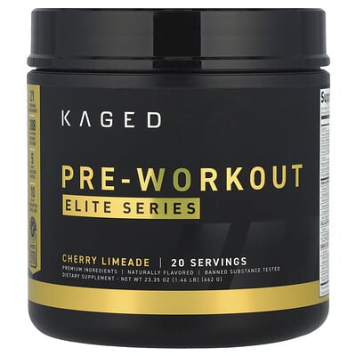 Kaged, Elite Series, Pre-Workout, Cherry Lemonade, 1.46 lbs (662 g)