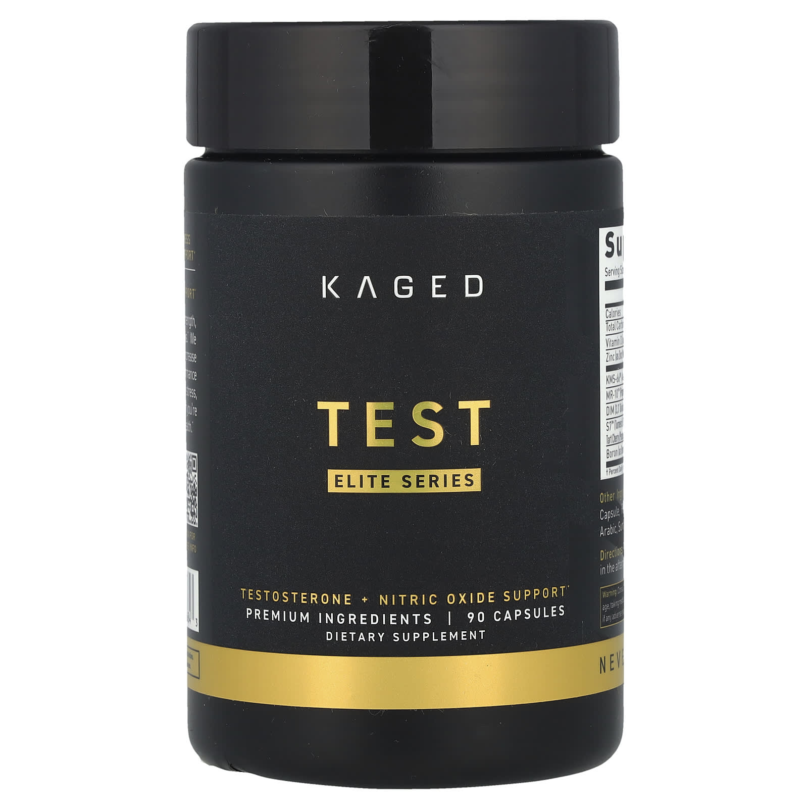 エリートシリーズ、テスト、Testosterone＋Nitric Oxide Support、90粒