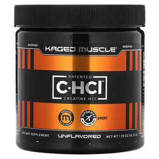 Kaged, Patented C-HCI, Creatine HCI, Unflavored, 1.98 oz (56.25 g)