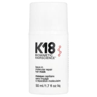 K18, Biomimetic HairScience™, Máscara Capilar de Reparação Molecular Leave-In, 50 ml (1,7 fl oz)