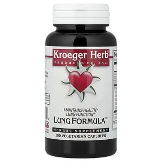 Kroeger Herb Co, Lung Formula™, 100 Vegetarian Capsules (425 mg per Capsule)