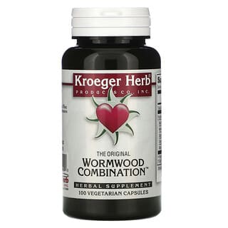 Kroeger Herb Co, 原始艾草組合，100 粒素食膠囊