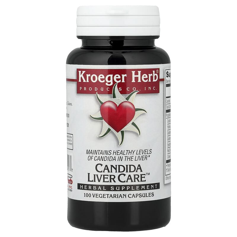 Candida Liver Care™、ベジカプセル100粒