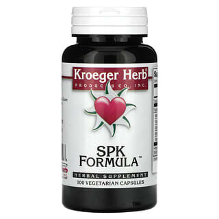 Kroeger Herb Co, Formule SPK, 100 capsules végétariennes