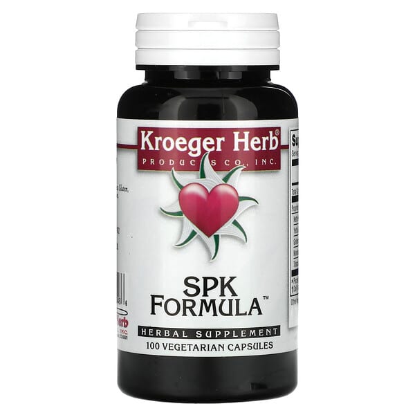 Kroeger Herb Co SPK Formula, 100 Vegetarian Capsules