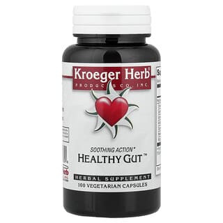 Kroeger Herb Co, Healthy Gut、ベジカプセル100粒