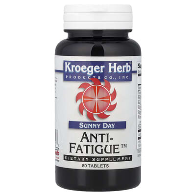 Kroeger Herb Co, Sunny Day, Boost™, 80 Tablets