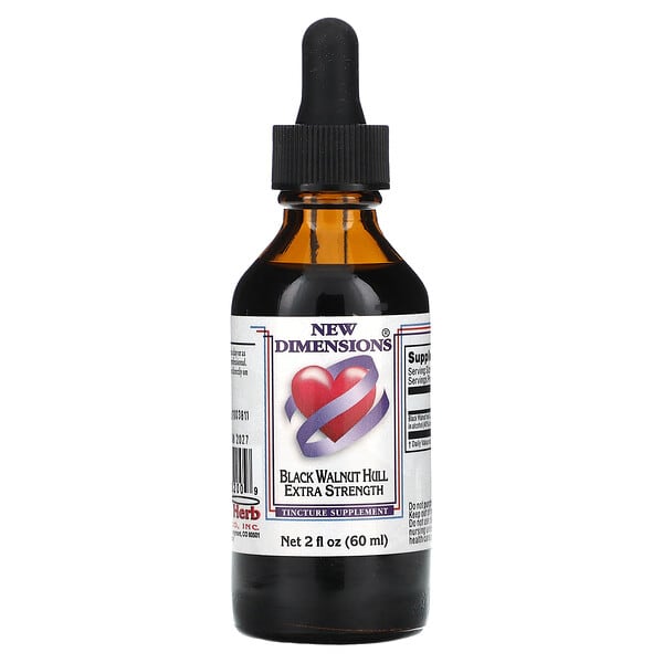 New Dimensions®, Black Walnut Hull, 2 fl oz (60 ml)