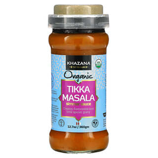 Khazana, Organic Tikka Masala Simmer Sauce, 12.7 oz (360 g)