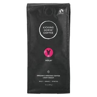 Kicking Horse, Organic Coffee, Hola®, Ground, Light Roast, 10 oz (284 g)