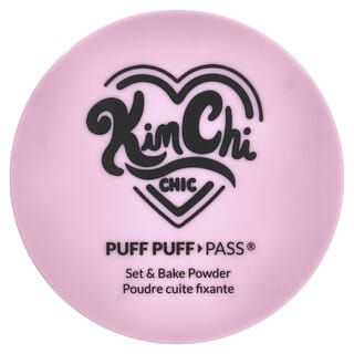 Kimchi Beauty‏, Puff Puff Pass® ، مسحوق Set & Bake ، PPP03 نصف شفاف ، 0.85 أونصة (24 جم)