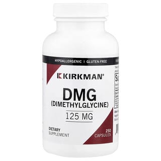 Kirkman Labs, DMG, 125 mg, 250 kapsúl