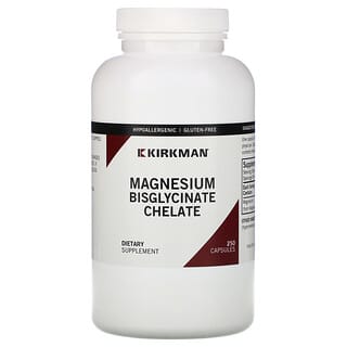 Kirkman Labs, Magnesium Bisglycinate Chelate, 250 Capsules