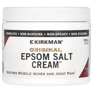 Kirkman Labs, Sal Epsom, Creme, 113 g (4 oz)