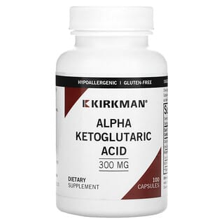 Kirkman Labs, альфа-кетоглутаровая кислота, 300 мг, 100 капсул