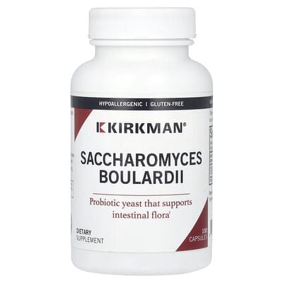Kirkman Labs, Saccharomyces boulardii, 100 Capsules