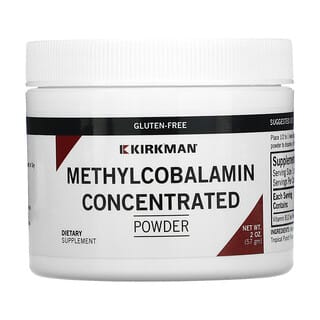 Kirkman Labs, концентрированный порошок метилкобаламина, 57 г (2 унции)