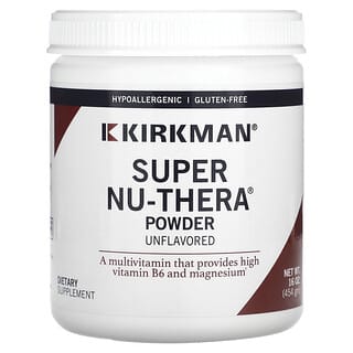 Kirkman Labs, Super Nu-Thera Powder, Unlflavored, 16 oz (454 gm)