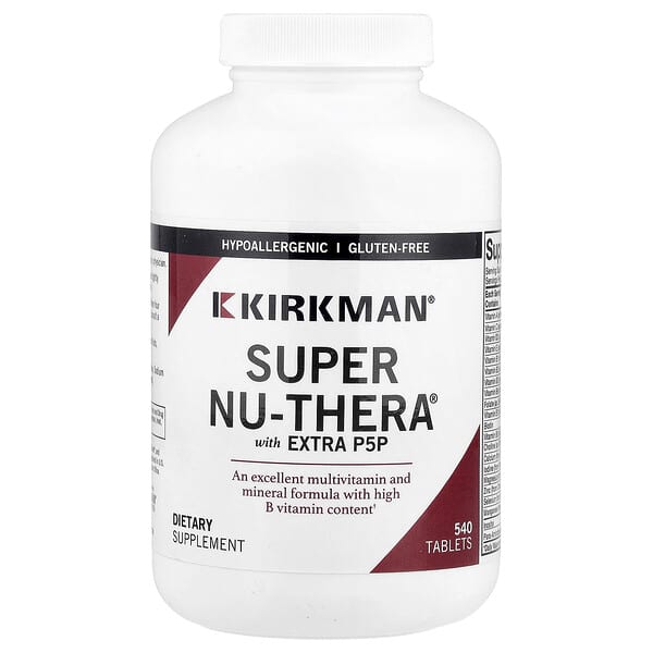 Super Nu-Thera® with Extra P5P, 540 Tablets