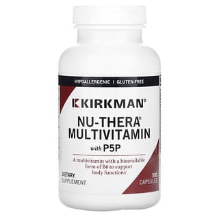 Kirkman Labs, Nu-Thera Multivitamin with P5P, 300 Capsules