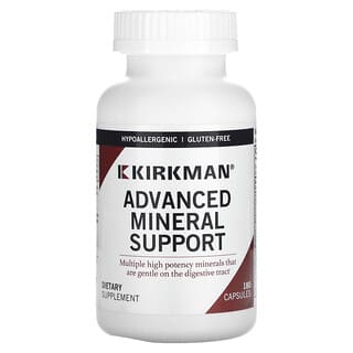 Kirkman Labs, Advanced Mineral Support, 180 kapsułek