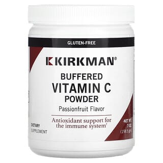 Kirkman Labs, Vitamine C tamponnée en poudre, Fruit de la passion, 198,5 g