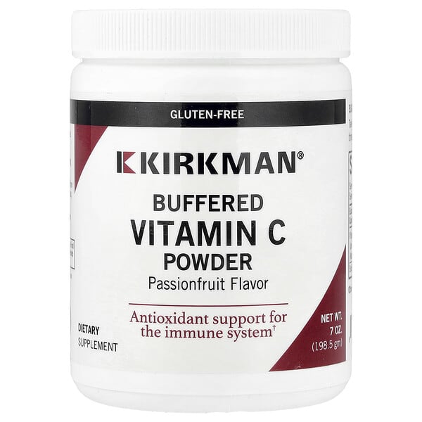 Buffered Vitamin C Powder, Passionfruit, 7 oz (198.5 g)