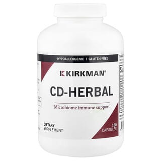 Kirkman Labs, CD-Herbal, 180 капсул