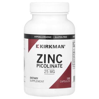 Kirkman Labs, Zinc Picolinate, 25 mg, 150 Capsules