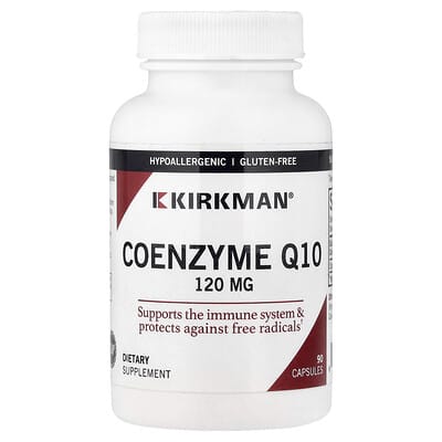 Kirkman Labs, Coenzyme Q10, 120 mg, 90 Capsules