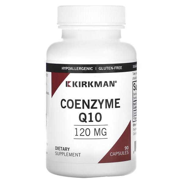 Kirkman Labs Coenzyme Q10, 120 mg, 90 Capsules