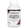 Calcium et magnésium avec vitamine D, 120 capsules