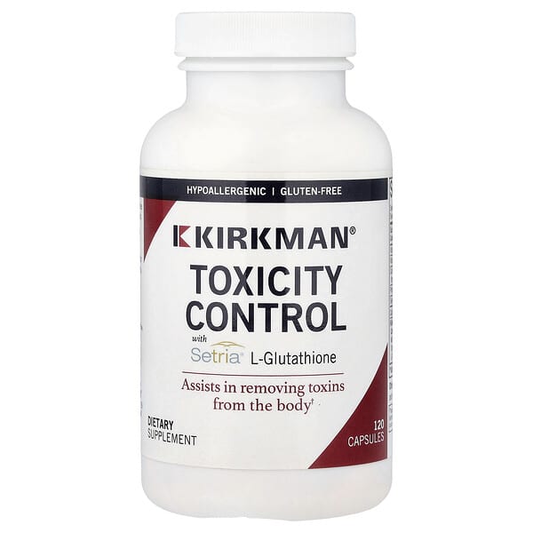 Toxicity Control with Setria® L-Glutathione, 120 Capsules