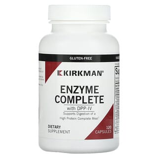 Kirkman Labs, Enzyme Complete With DPP-IV, 120 Capsules